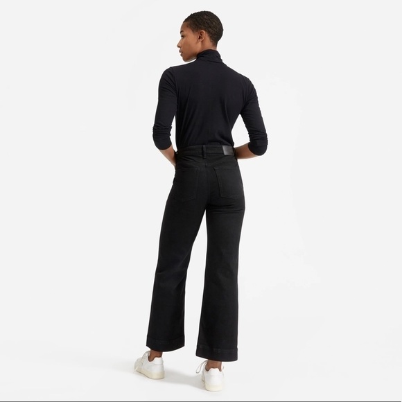 NWT EVERLANE The Button-Fly Wide-Leg Jean - Picture 4 of 13